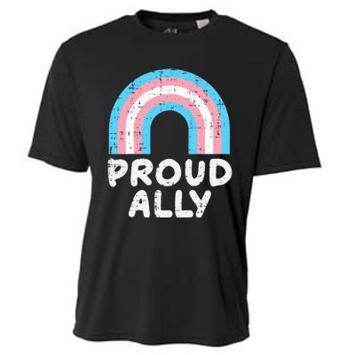 Proud Ally Transsexual Cooling Performance Crew T-Shirt