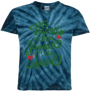 Pagans Are The Reason For The Season Yule Christmas Xmas Holiday Kids Tie-Dye T-Shirt