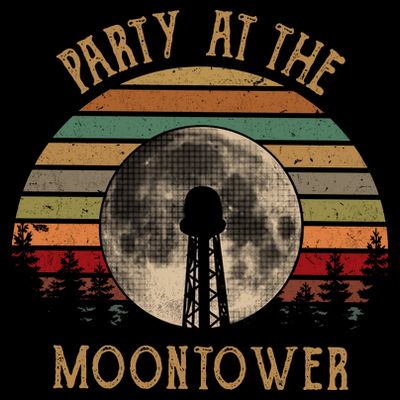 Party At The Moontower Vintage T-Shirt