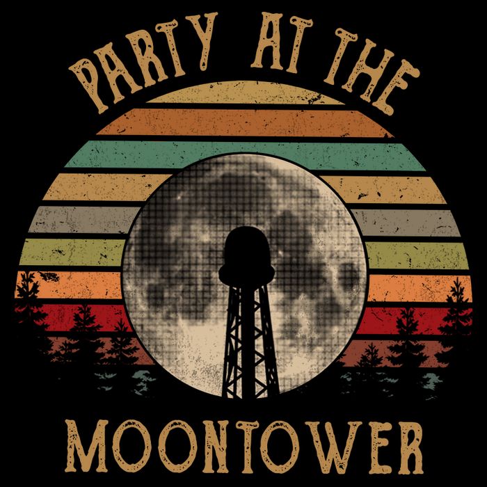Party At The Moontower Vintage Polo