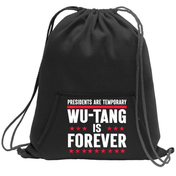 Presidents Are Temporary Is Forever 2024 Sweatshirt Cinch Pack Bag