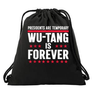 Presidents Are Temporary Is Forever 2024 Drawstring Bag