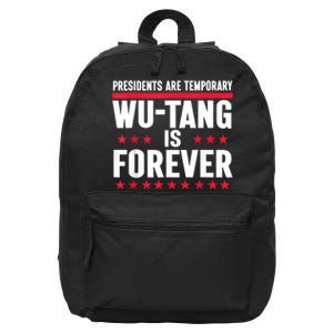 Presidents Are Temporary Is Forever 2024 16 in Basic Backpack