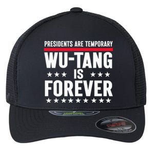 Presidents Are Temporary W.U.T.A.N.G Is Forever 2024 Funny Blue Flexfit Unipanel Trucker Cap