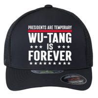 Presidents Are Temporary W.U.T.A.N.G Is Forever 2024 Funny Blue Flexfit Unipanel Trucker Cap