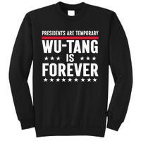 Presidents Are Temporary W.U.T.A.N.G Is Forever 2024 Funny Blue Sweatshirt