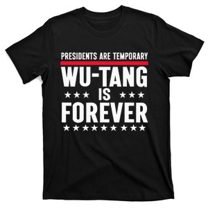 Presidents Are Temporary W.U.T.A.N.G Is Forever 2024 Funny Blue T-Shirt