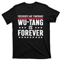 Presidents Are Temporary W.U.T.A.N.G Is Forever 2024 Funny Blue T-Shirt