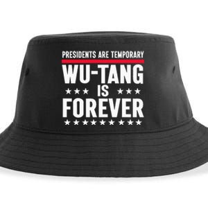 Presidents Are Temporary W.U.T.A.N.G Is Forever 2024 Funny Blue Sustainable Bucket Hat