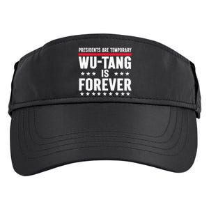 Presidents Are Temporary W.U.T.A.N.G Is Forever 2024 Funny Blue Adult Drive Performance Visor