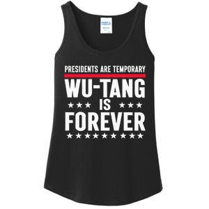 Presidents Are Temporary W.U.T.A.N.G Is Forever 2024 Funny Blue Ladies Essential Tank