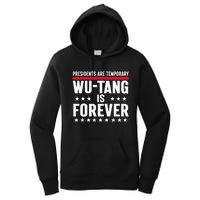 Presidents Are Temporary W.U.T.A.N.G Is Forever 2024 Funny Blue Women's Pullover Hoodie