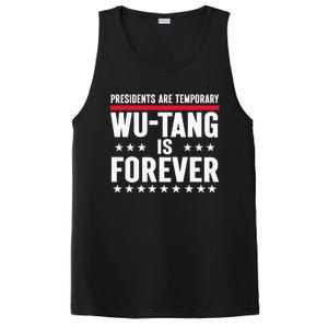 Presidents Are Temporary W.U.T.A.N.G Is Forever 2024 Funny Blue PosiCharge Competitor Tank