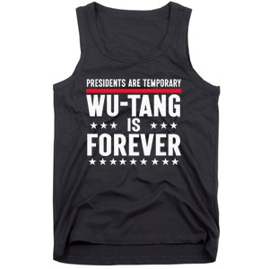 Presidents Are Temporary W.U.T.A.N.G Is Forever 2024 Funny Blue Tank Top