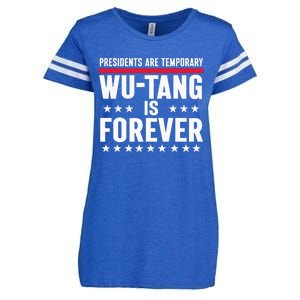 Presidents Are Temporary W.U.T.A.N.G Is Forever 2024 Funny Blue Enza Ladies Jersey Football T-Shirt