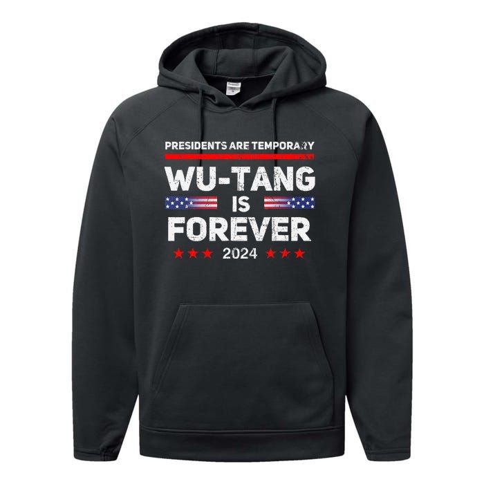 Presidents Are Temporary Is Forever 2024 Performance Fleece Hoodie