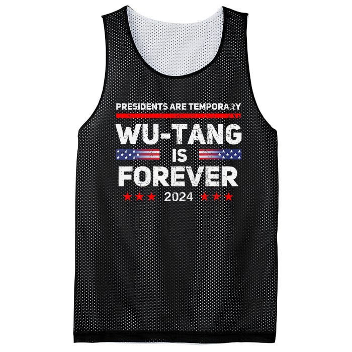 Presidents Are Temporary Is Forever 2024 Mesh Reversible Basketball Jersey Tank