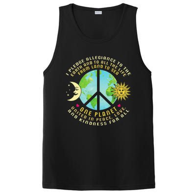 Pledge Allegiance To The Earth Earth Day PosiCharge Competitor Tank