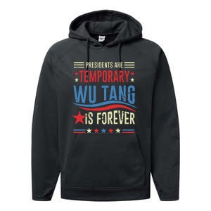 Presidents Are Temporary Forever 2024 Performance Fleece Hoodie