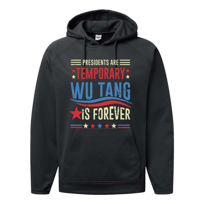 Presidents Are Temporary Forever 2024 Performance Fleece Hoodie