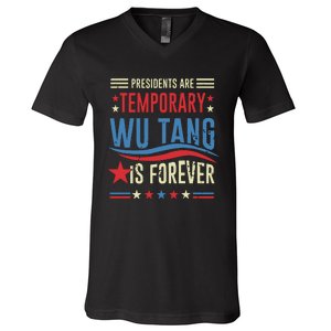 Presidents Are Temporary Forever 2024 V-Neck T-Shirt