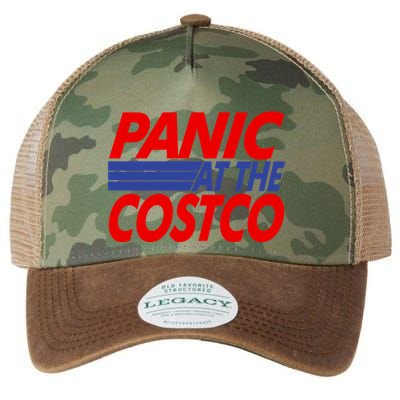 Panic At The Costco Funny Meme Legacy Tie Dye Trucker Hat