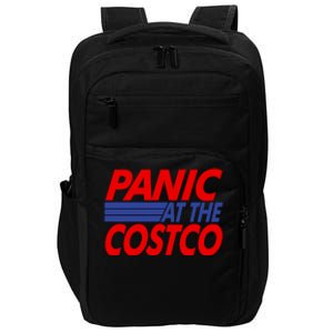 Panic At The Costco Funny Meme Impact Tech Backpack