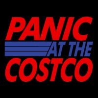 Panic At The Costco Funny Meme Drawstring Bag