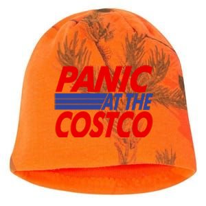 Panic At The Costco Funny Meme Kati - Camo Knit Beanie