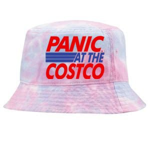 Panic At The Costco Funny Meme Tie-Dyed Bucket Hat