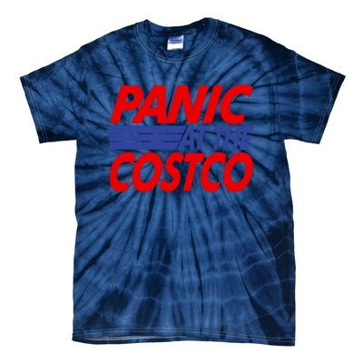 Panic At The Costco Funny Meme Tie-Dye T-Shirt