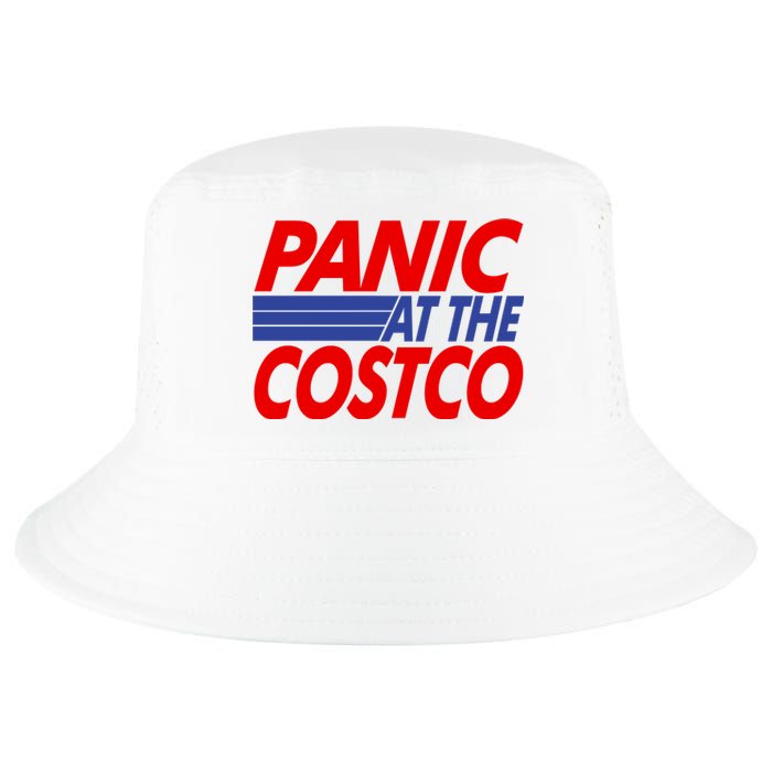 Panic At The Costco Funny Meme Cool Comfort Performance Bucket Hat