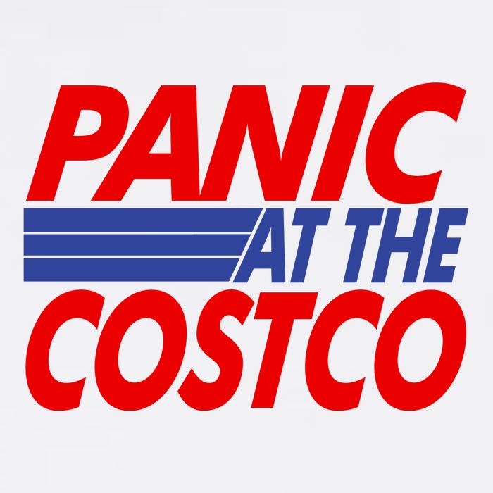 Panic At The Costco Funny Meme Cool Comfort Performance Bucket Hat
