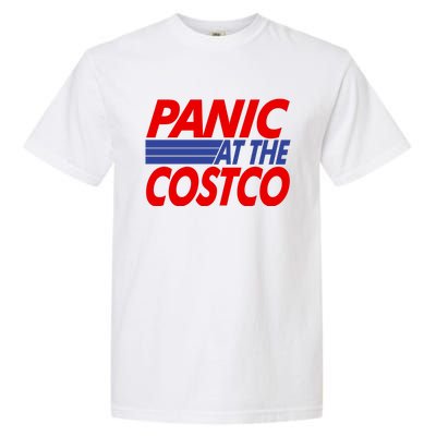 Panic At The Costco Funny Meme Garment-Dyed Heavyweight T-Shirt