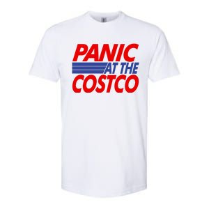 Panic At The Costco Funny Meme Softstyle® CVC T-Shirt