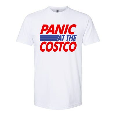 Panic At The Costco Funny Meme Softstyle CVC T-Shirt