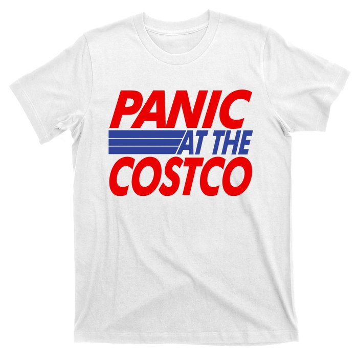 Panic At The Costco Funny Meme T-Shirt