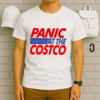 Panic At The Costco Funny Meme T-Shirt