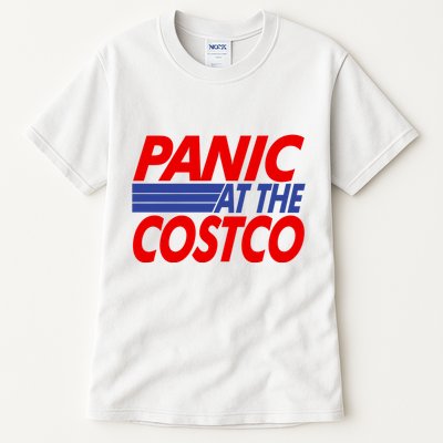 Panic At The Costco Funny Meme Tall T-Shirt