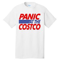 Panic At The Costco Funny Meme Tall T-Shirt