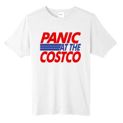 Panic At The Costco Funny Meme Tall Fusion ChromaSoft Performance T-Shirt