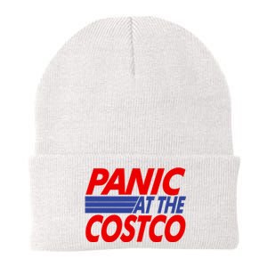 Panic At The Costco Funny Meme Knit Cap Winter Beanie