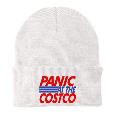 Panic At The Costco Funny Meme Beanie