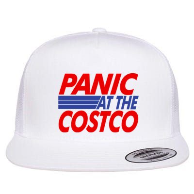 Panic At The Costco Funny Meme Flatbill Hat