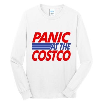 Panic At The Costco Funny Meme Tall Long Sleeve T-Shirt