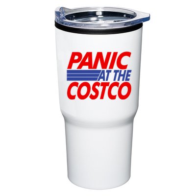 Panic At The Costco Funny Meme Tumbler