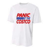 Panic At The Costco Funny Meme Youth Performance Sprint T-Shirt
