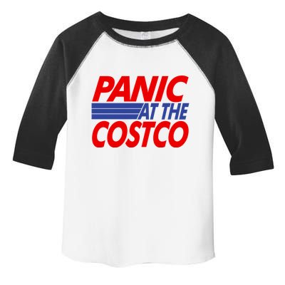 Panic At The Costco Funny Meme Toddler Fine Jersey T-Shirt