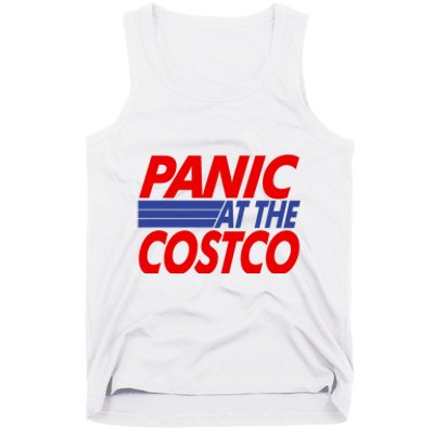 Panic At The Costco Funny Meme Tank Top