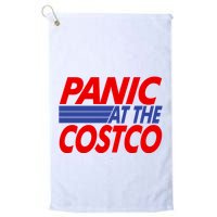 Panic At The Costco Funny Meme Golf Towel